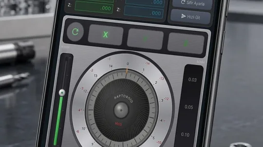 RaptoDroid control unit — tablet